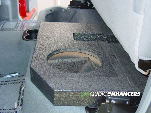 Xkote 10" Subwoofer Dual Boxes 02-09 Dodge Ram Crew/Quad Cab Xkote 10" Subwoofer Dual Boxes 02-09 Dodge Ram Crew/Quad Cab